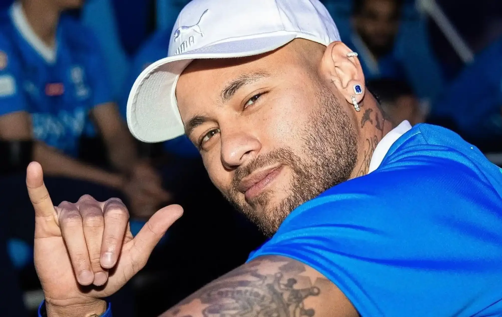 Neymar, atacante do Al-Hilal e da Seleção Brasileira