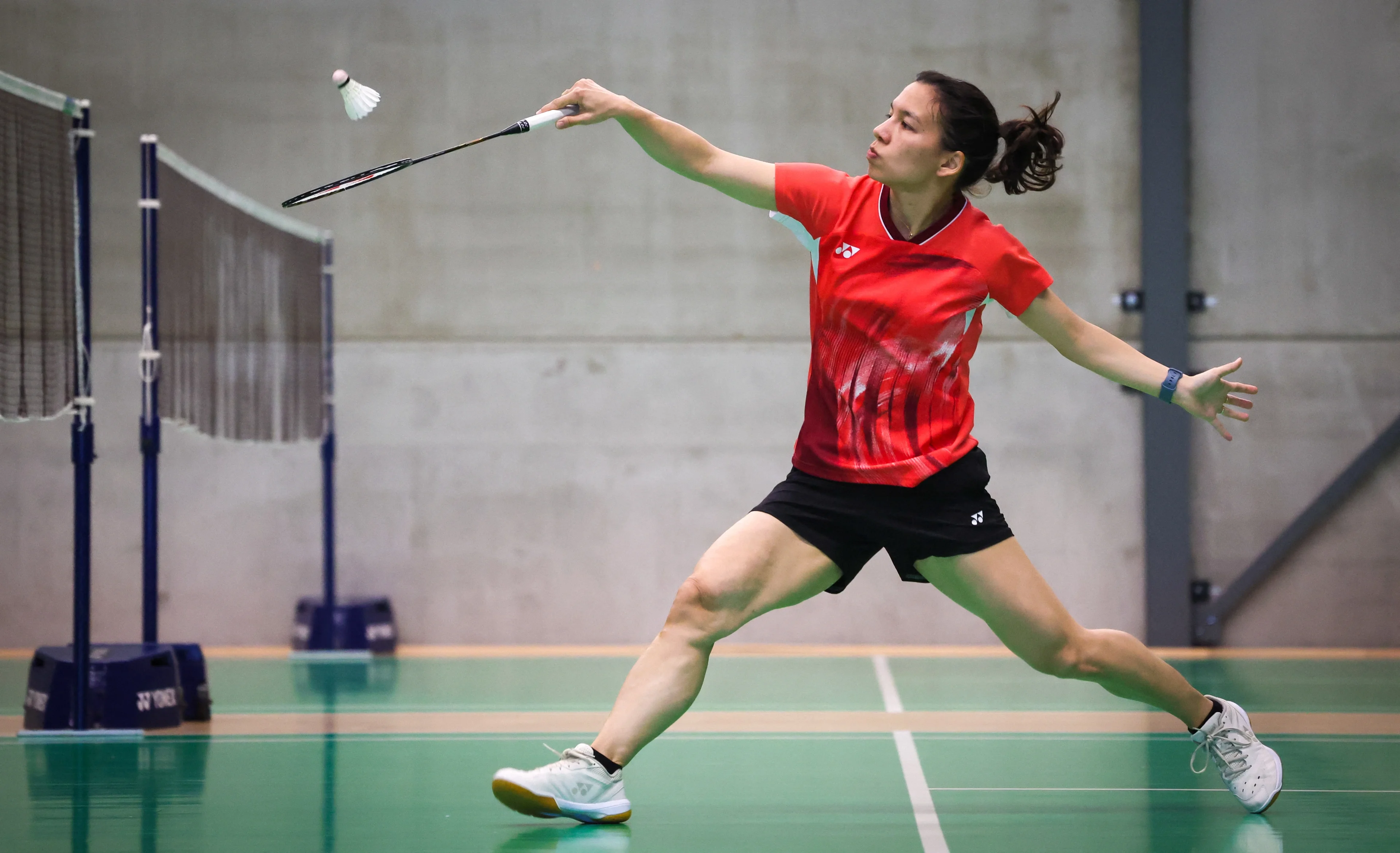 Imagem de Lianne Tan, jogadora belga de Badminton