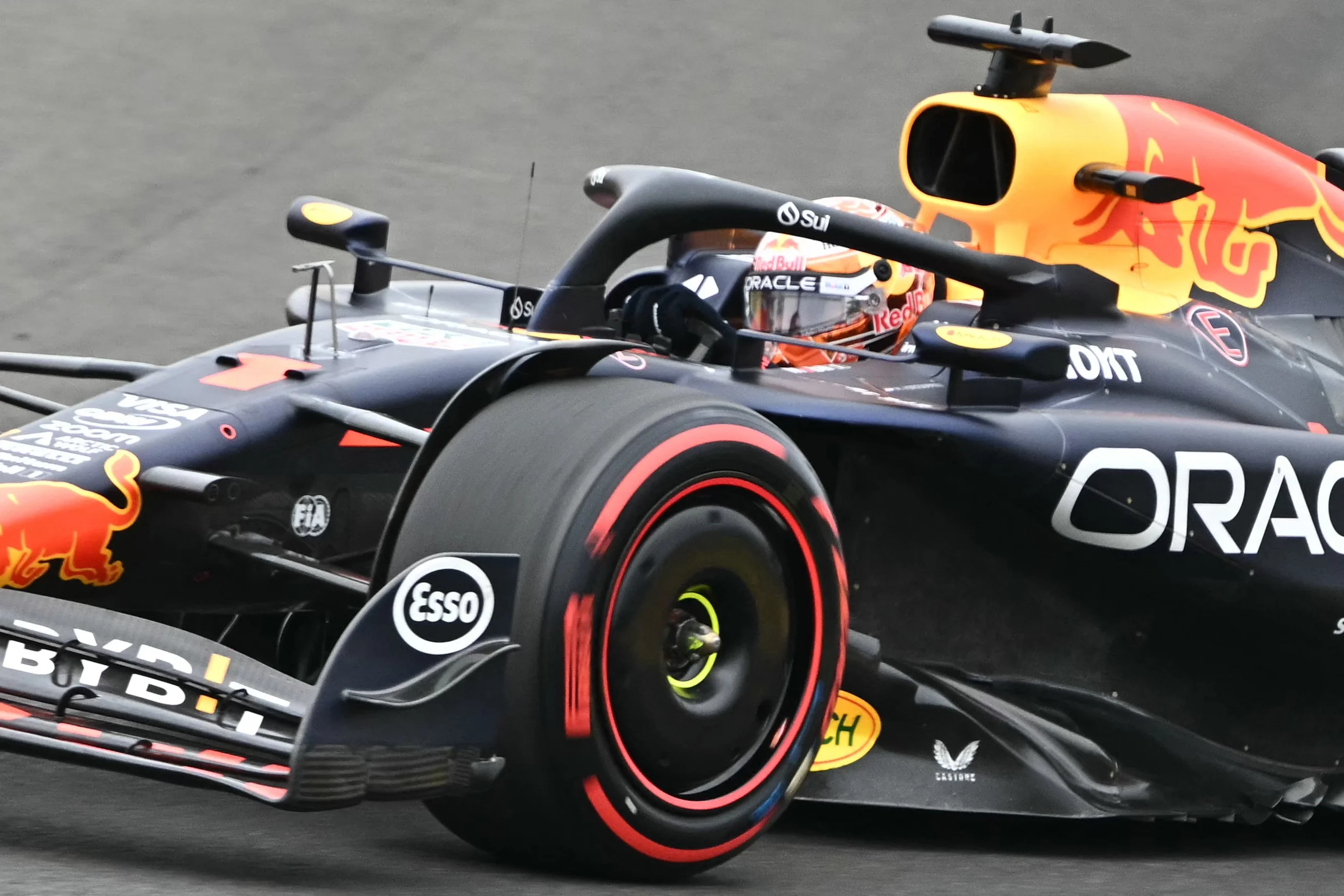 Imagem do carro de Max Verstappen