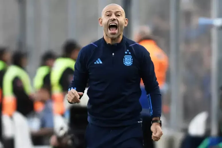 Imagem ilustra Mascherano, técnico da seleção argentina olímpica