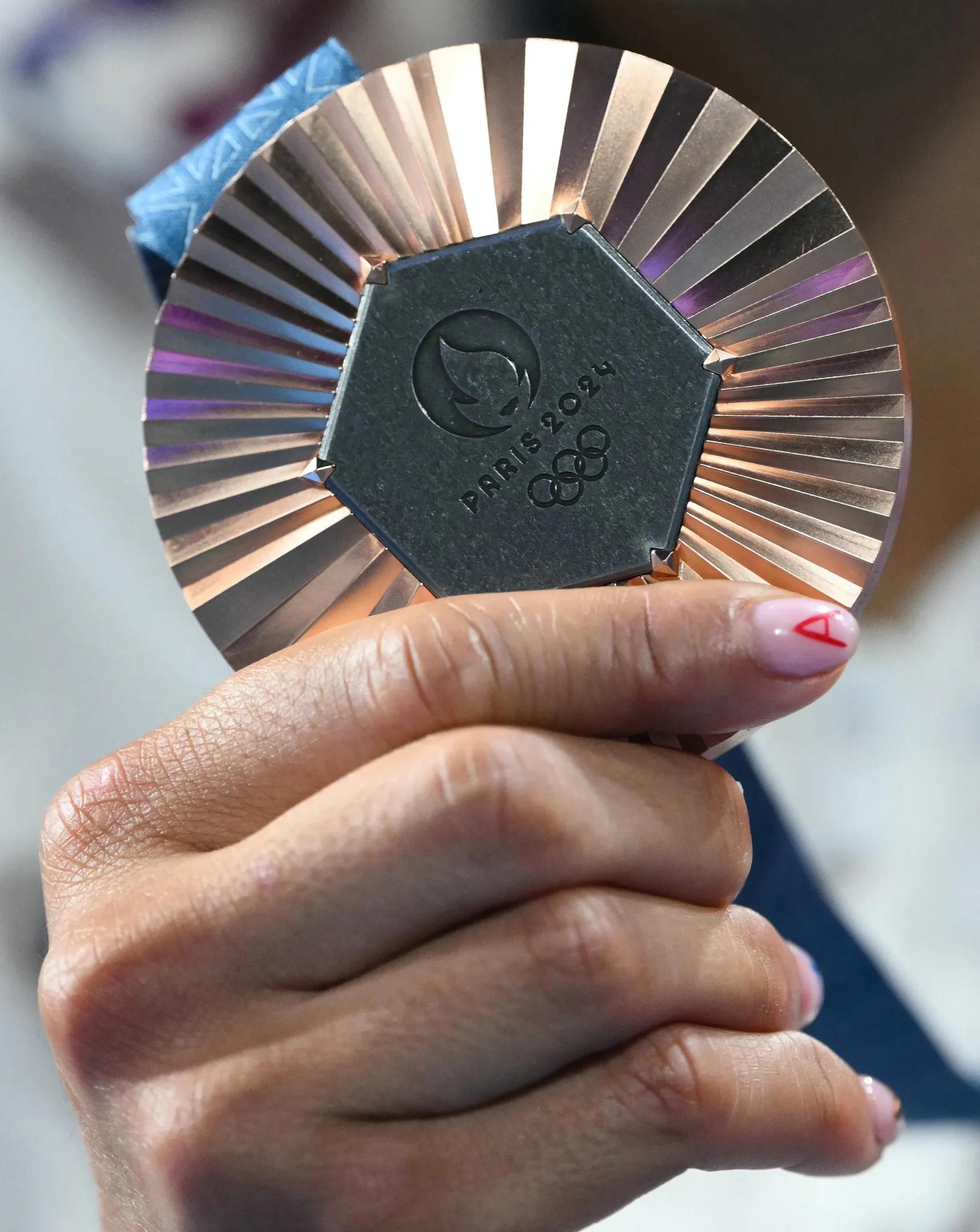 Medalha de Bronze dos Jogos Olímpicos de Paris 2024 Luis Robayo / AFP