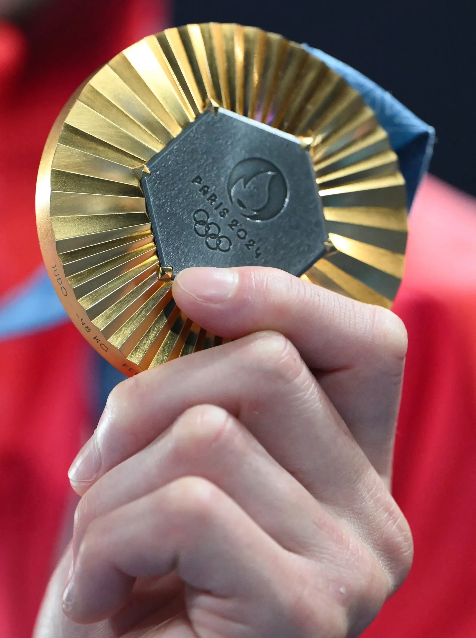 Medalha de Ouro dos Jogos Olímpicos de Paris 2024 Luis Robayo / AFP