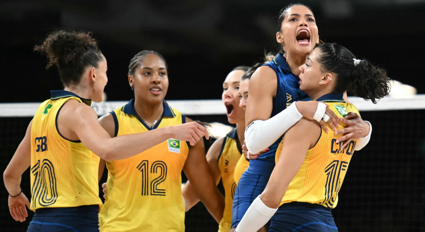 Brasil x República Dominicana no vôlei feminino nas Olimpíadas 2024