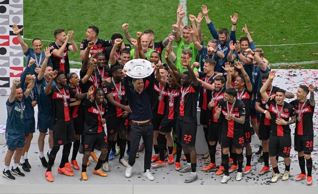 Bayer Leverkusen é o atual campeão da Bundesliga