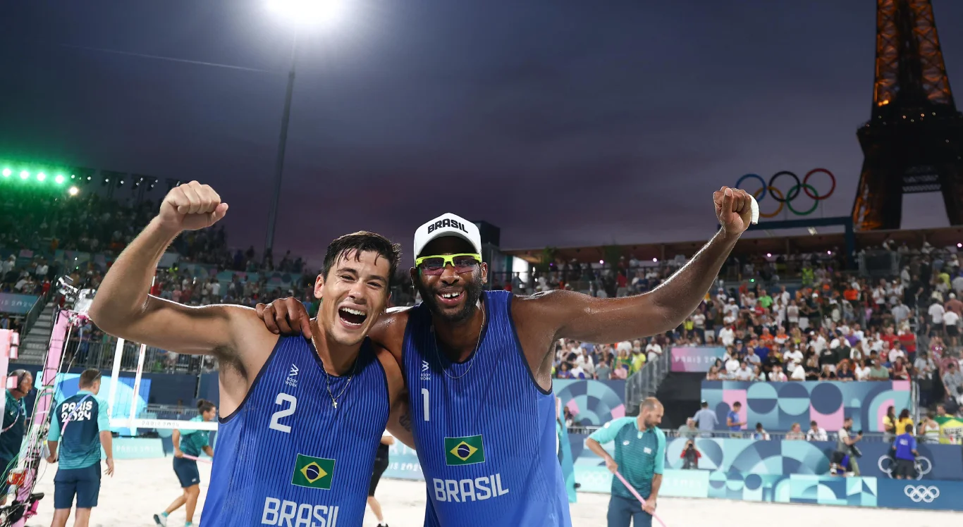 Resultado Brasil x Suécia Vôlei de Praia (06/08) Veja placar parcial e