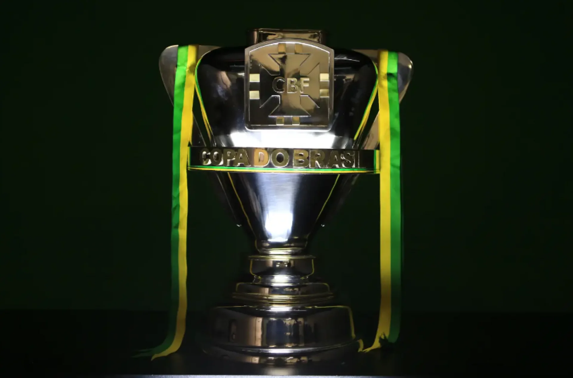 Imagem da taça da Copa do Brasil 2024