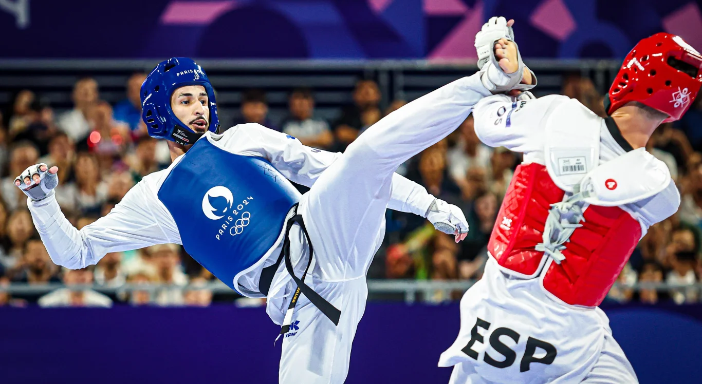 Edival Pontes, o 'Netinho', medalha de bronze no Taekwondo das Olimpíadas de Paris