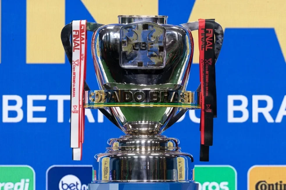 Foto do Trof&eacute;u da Copa do Brasil.