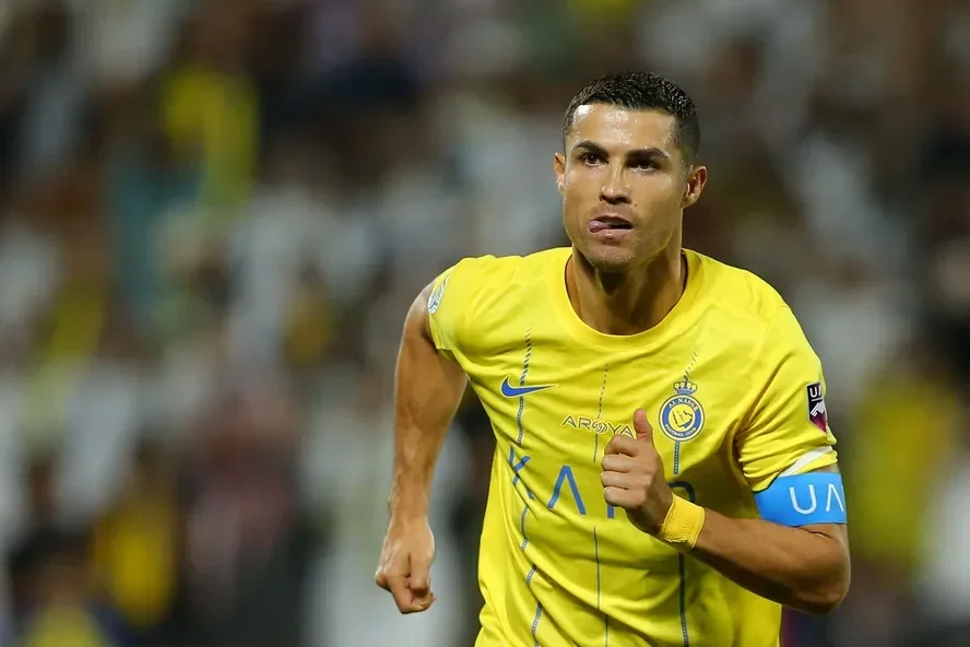 Imagem de Cristiano Ronaldo, atacante do Al-Nassr, da Arábia Saudita