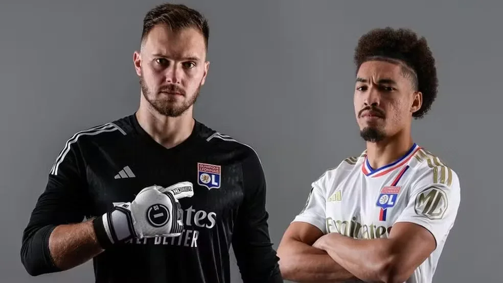 Lucas Perri e Adryelson, atletas do Lyon