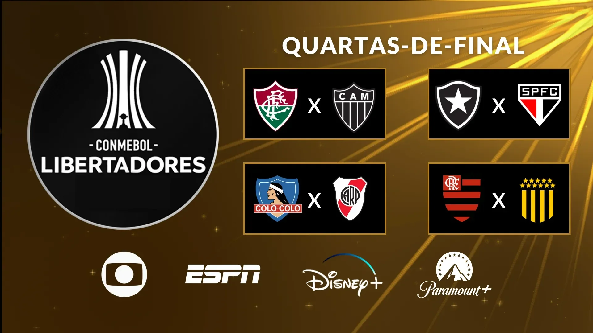 Jogos das quartas-de-final da Libertadores 2024