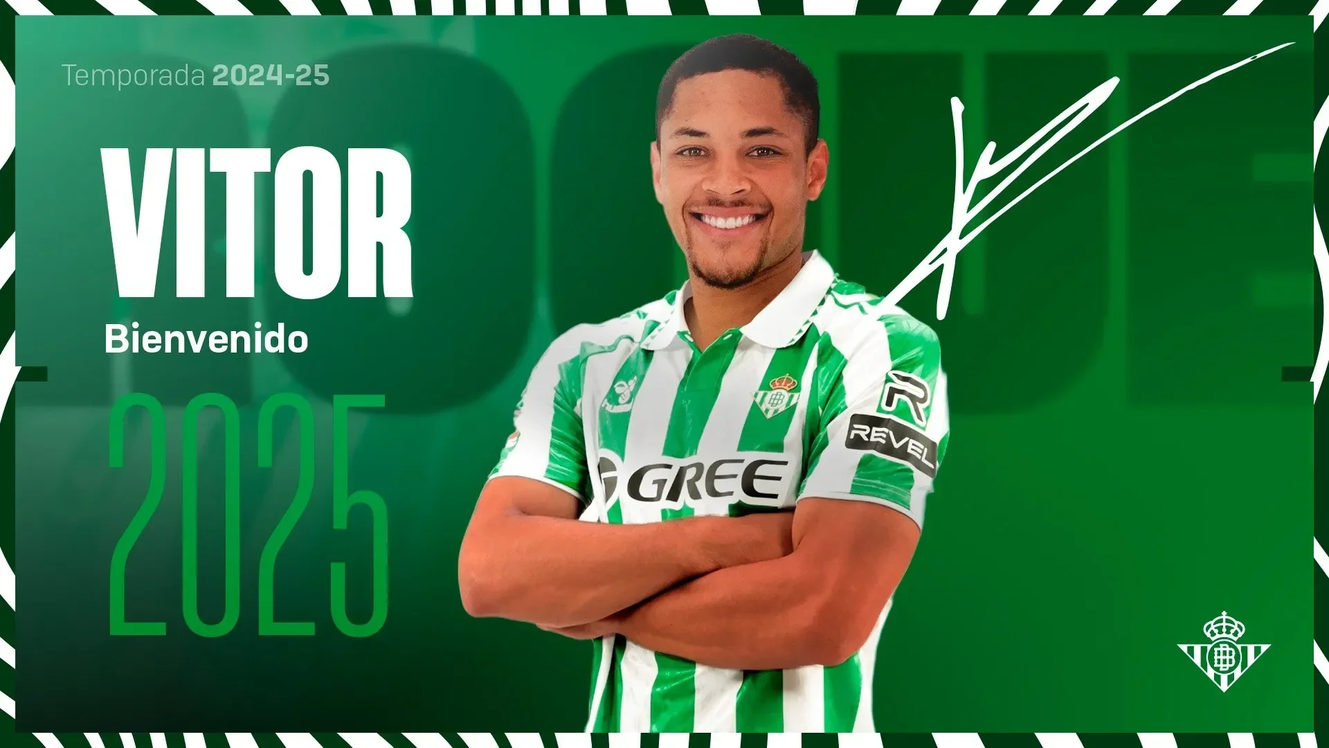 Vitor Roque, novo contratado pelo Bétis