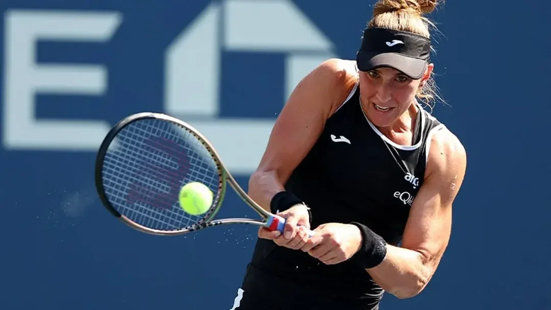 Imagem de Beatriz Haddad Maia no US Open, em Nova York