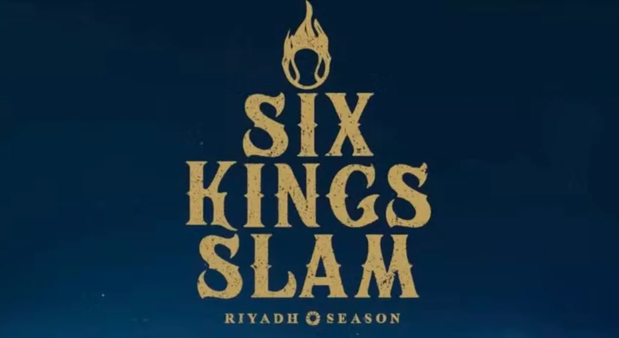 Imagem do pôster do evento Six Kings Slam, da Arábia Saudita