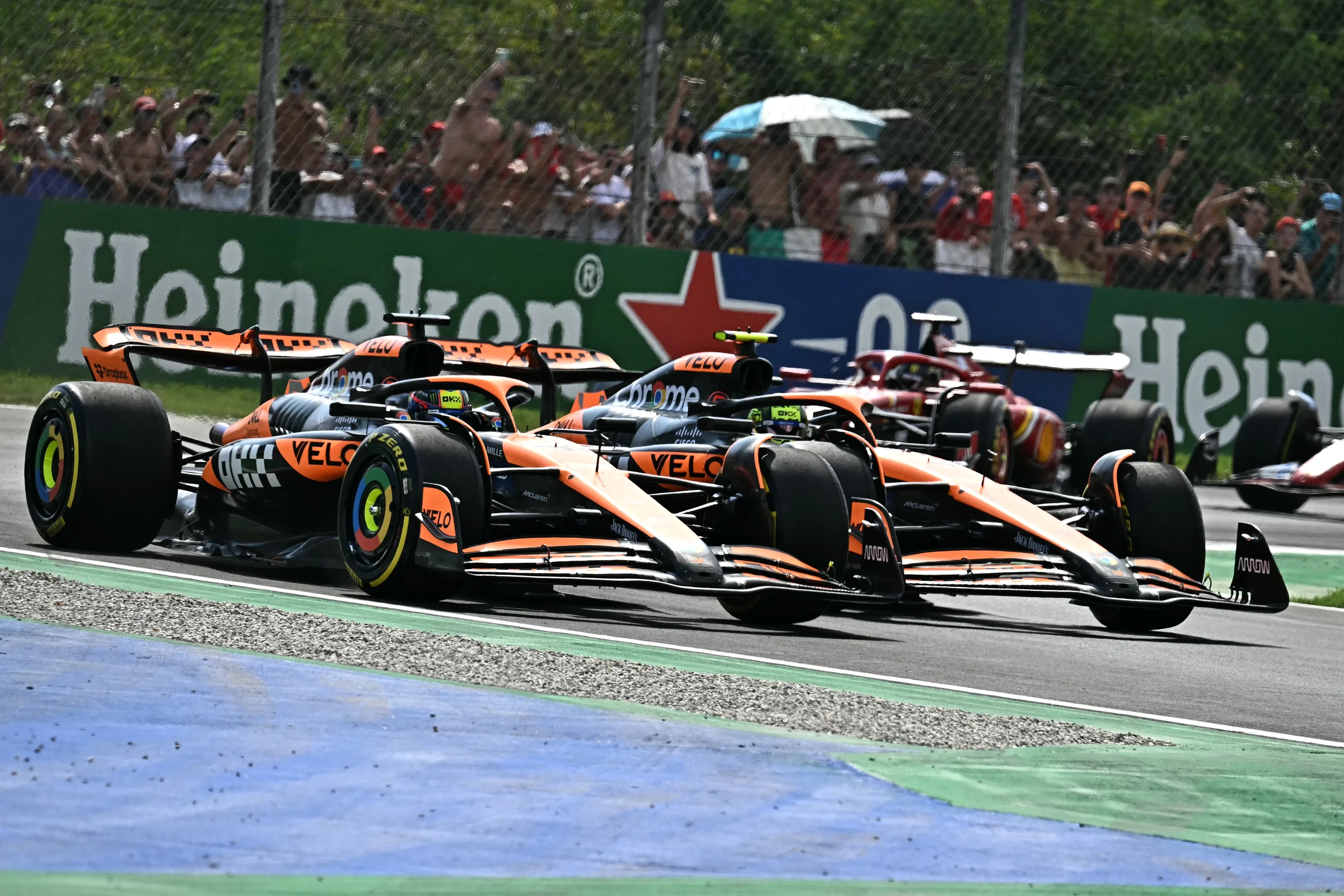 Imagem dos carros da McLaren