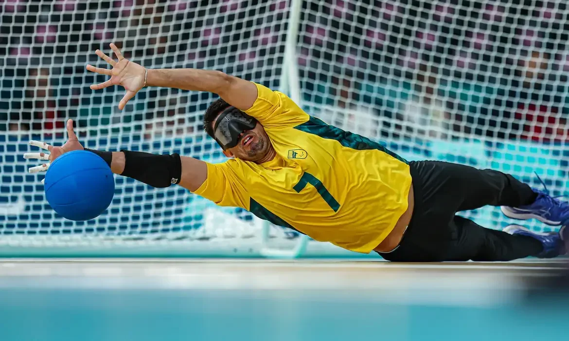 Brasil está classificado na semifinal masculina de Goalball