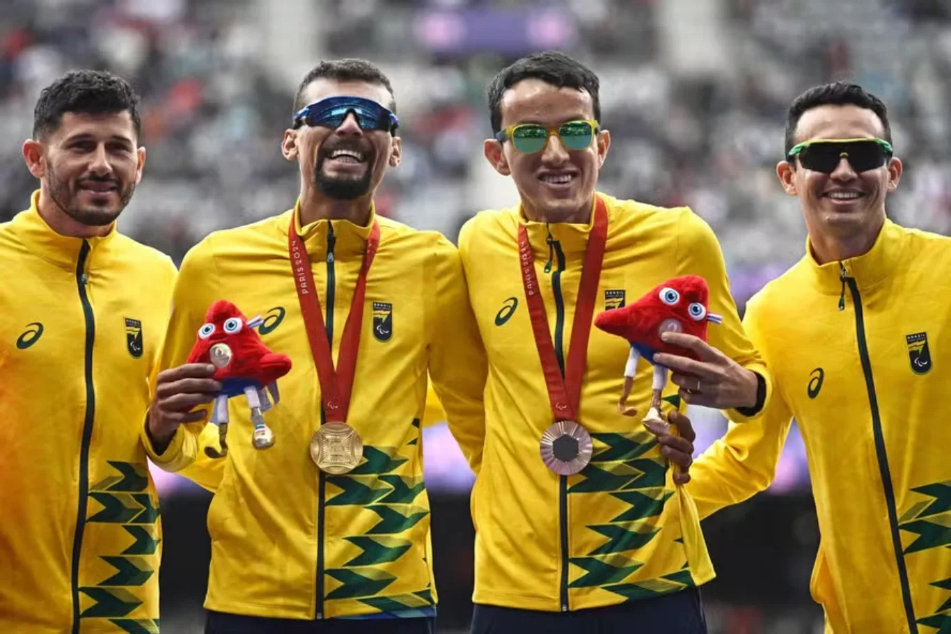 Onde assistir Brasil x Colômbia futebol de cegos hoje (07) ao vivo