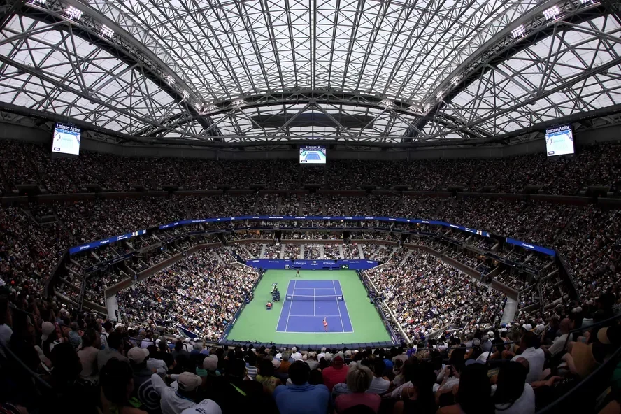 Quadra central do US Open, último Grand Slam do ano
