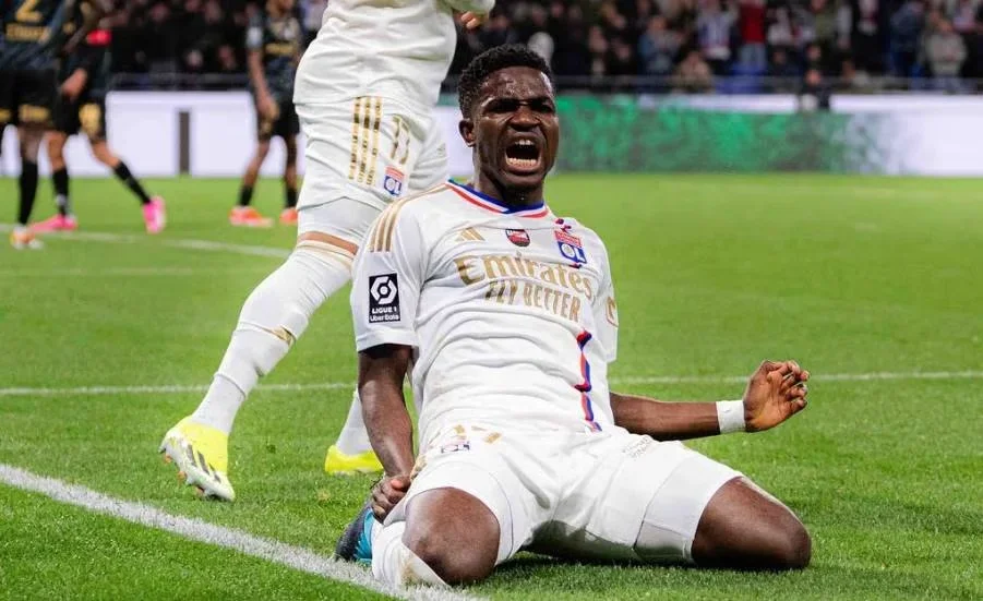 Nuamah, atacante do Lyon