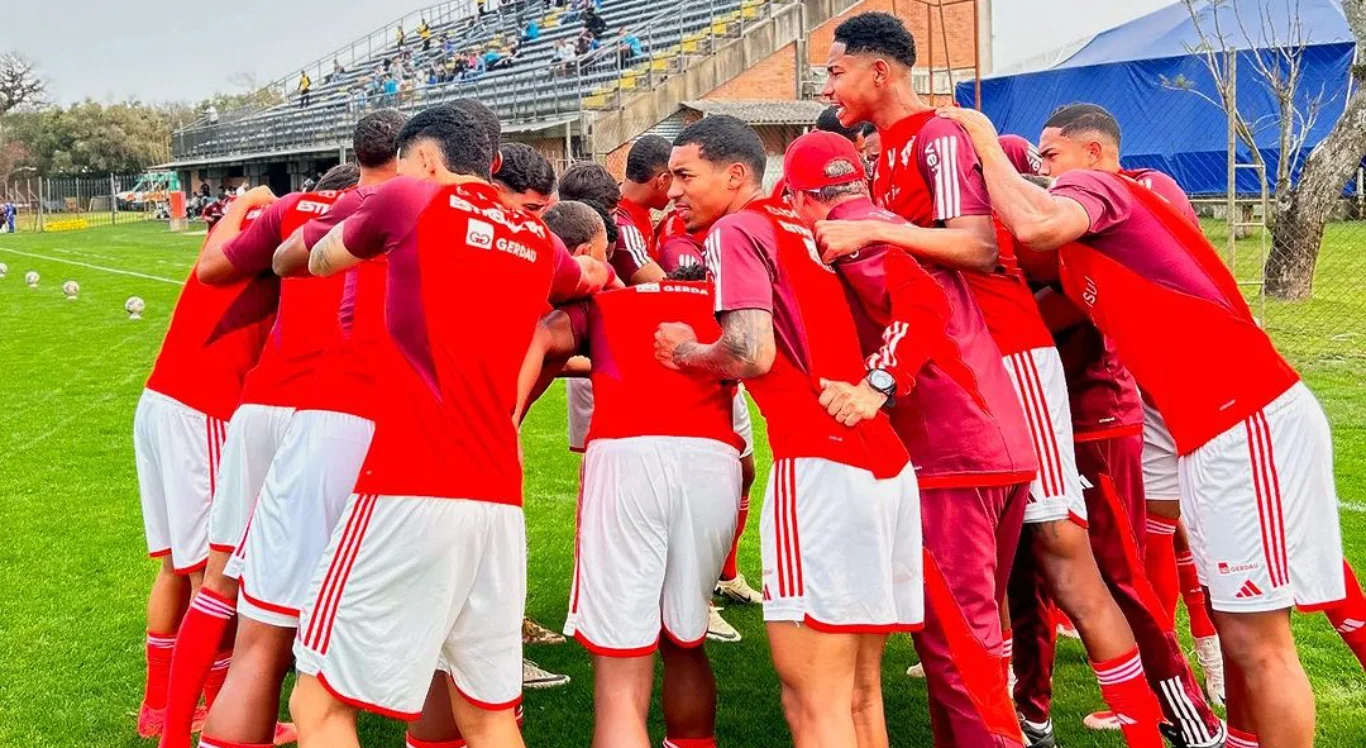 Imagem dos jogadores do Internacional