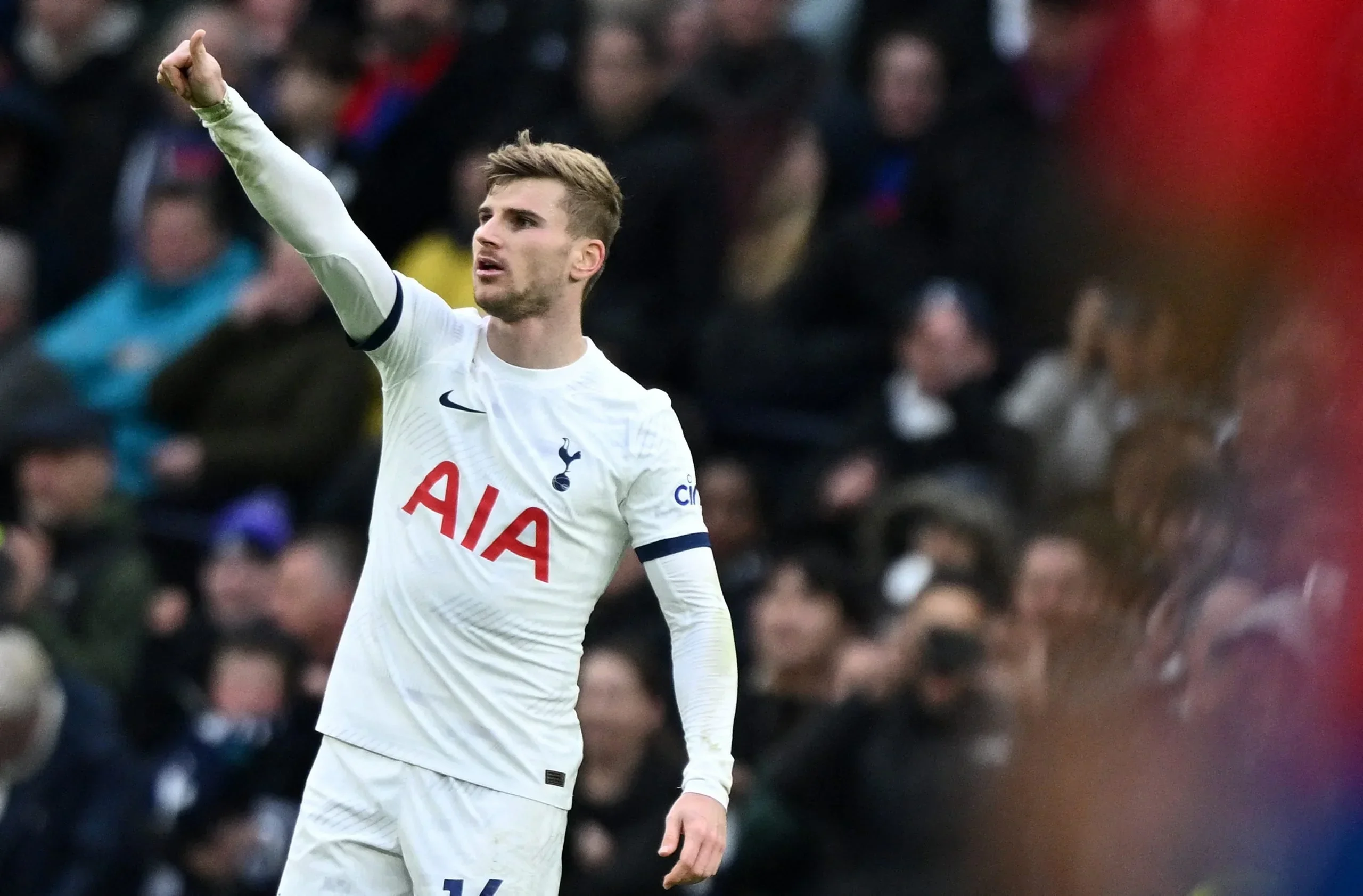 Timo Werner, atacante do Tottenham