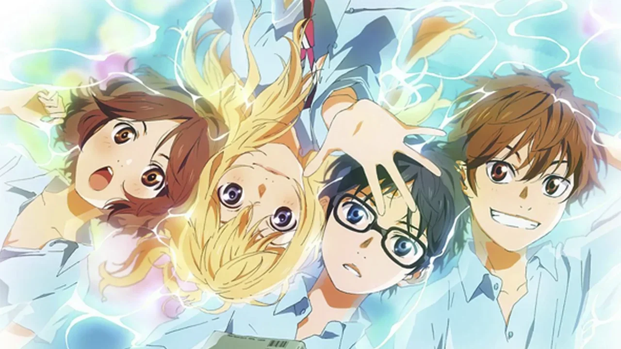 Imagem do anime "Your Lie in April"