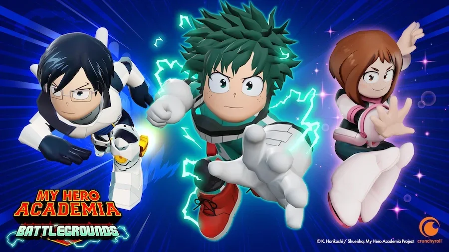 Imagem do novo jogo animado de My Hero Academia