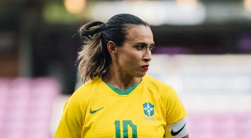 Marta, camisa dez da SeleÃ§Ã£o Brasileira
