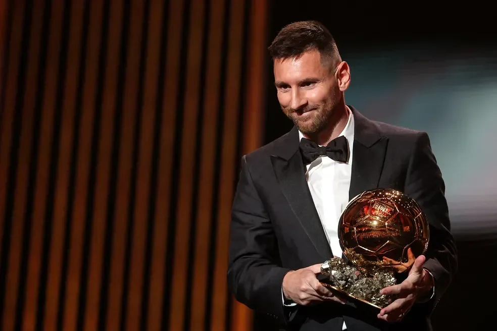 Messi venceu a Bola de Ouro em 2023