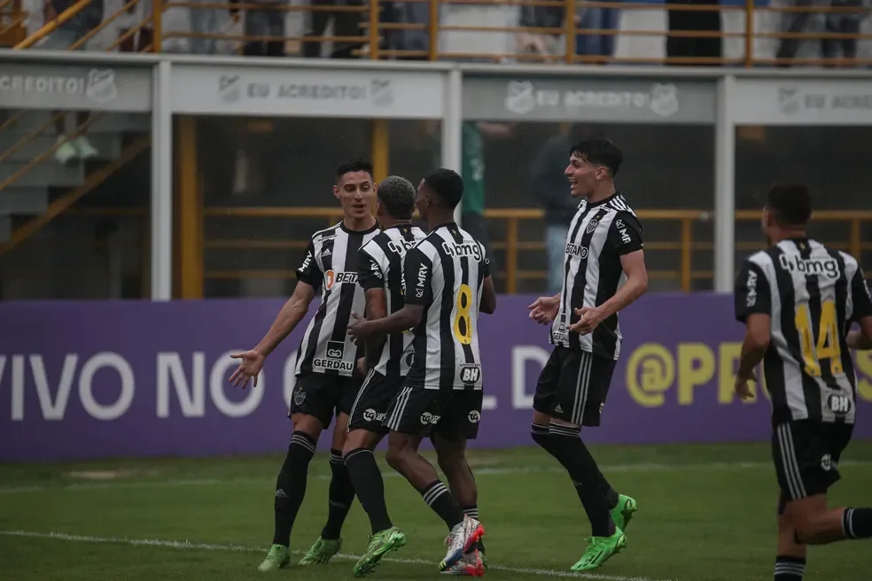 Equipe do Atlético-MG na Copinha