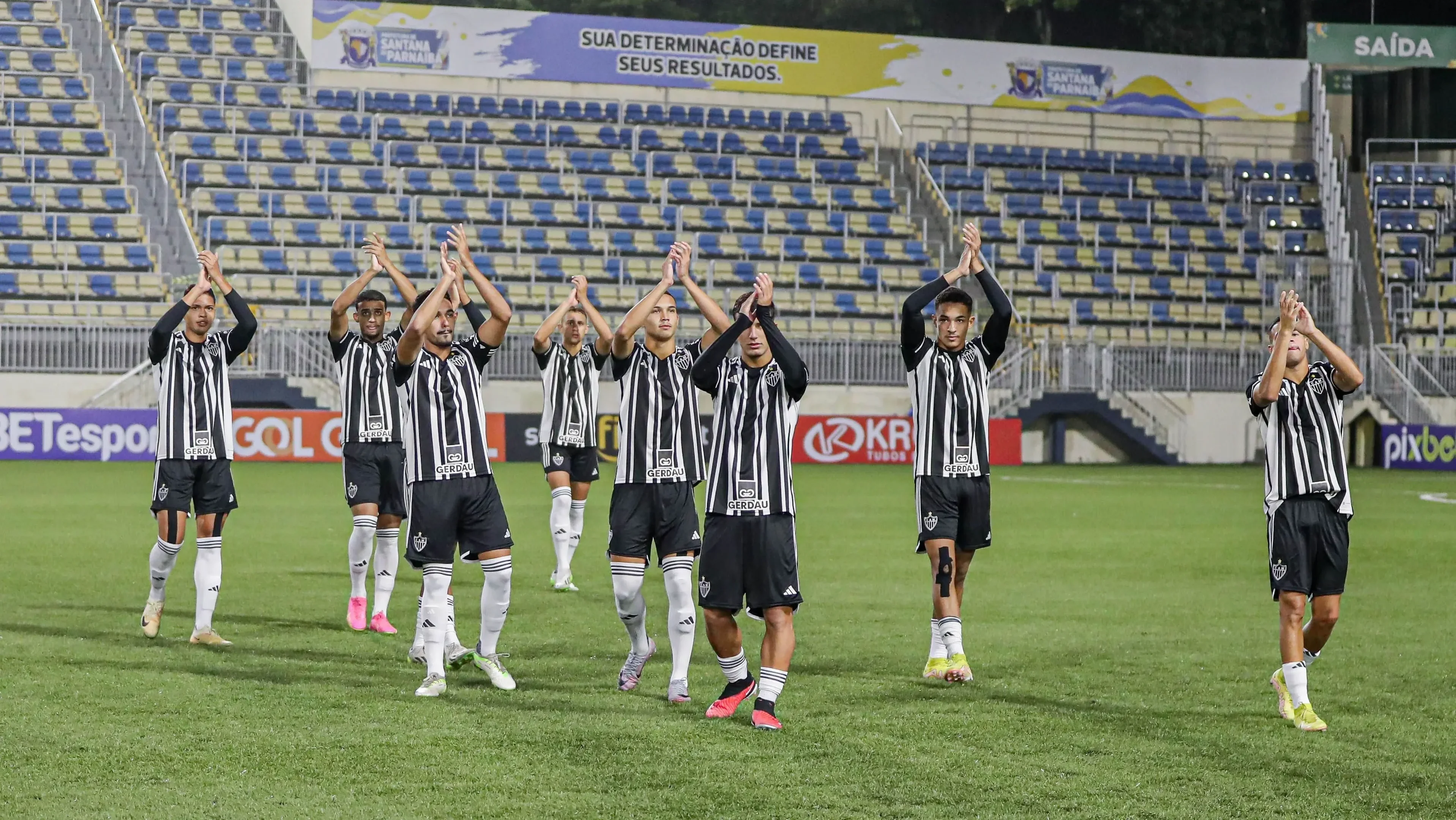 Equipe do Galo na disputa da última Copinha