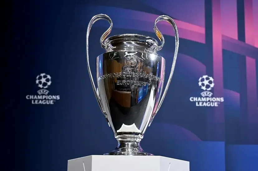 O troféu da UEFA Champions League