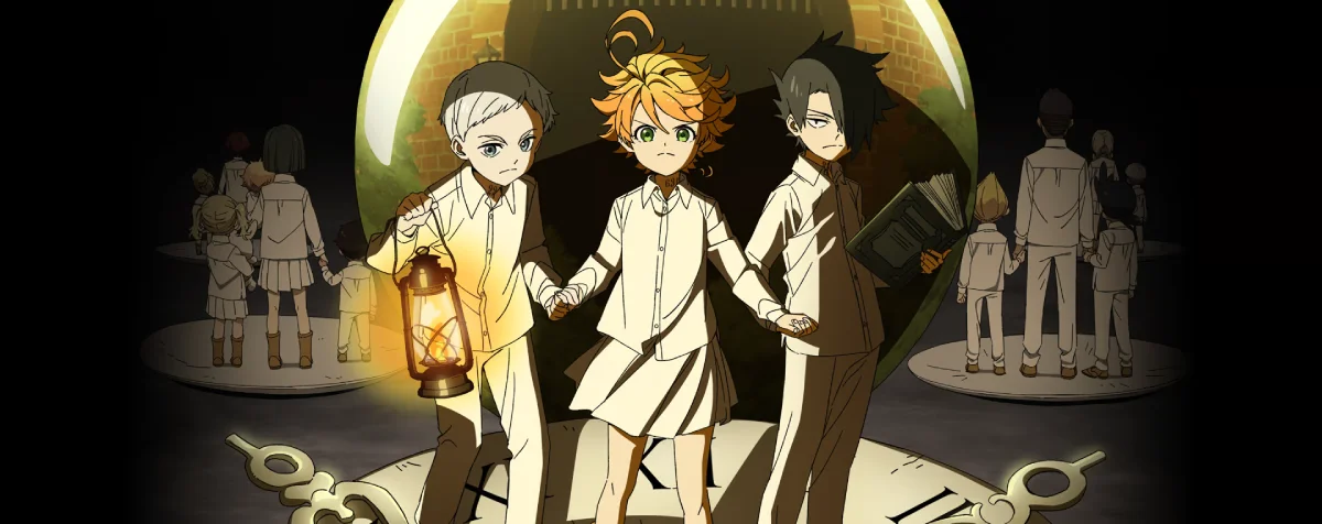 Imagem do anime "The Promised Neverland"