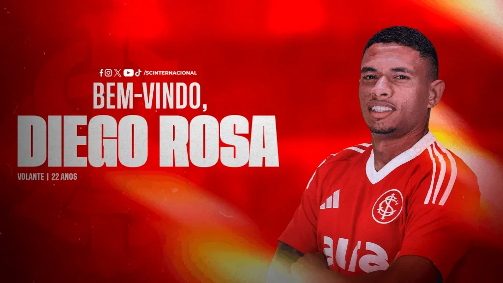 Inter contrata por empréstimo Diego Rosa