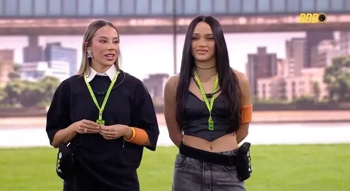 Eva e Renata no BBB 25.