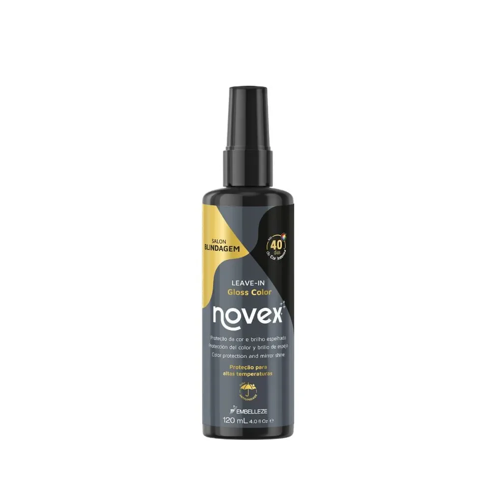 Embelleze lança Novex Blindagem Gloss Color Leave-in