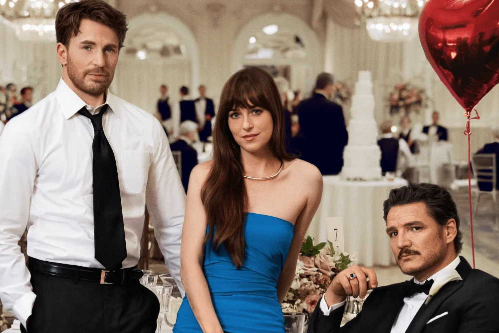 Quando estreia "Amores Materialistas"? Filme é com Dakota Johnson, Pedro Pascal e Chris Evans