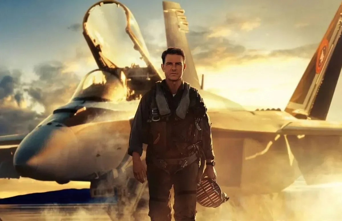 Imagem do filme "Top Gun: Maverick"
