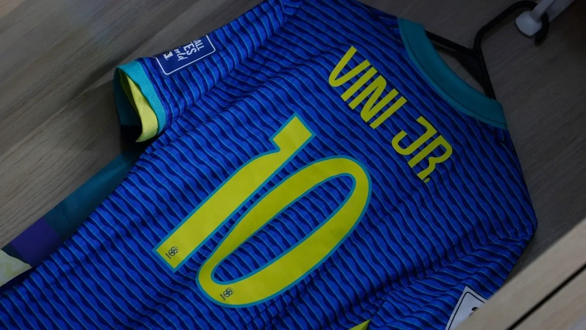 Imagem da camisa da seleção brasileira