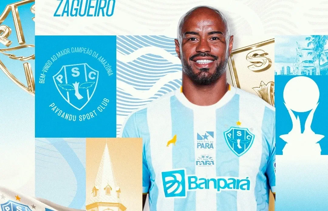 Thiago Heleno, novo zagueiro do Paysandu.