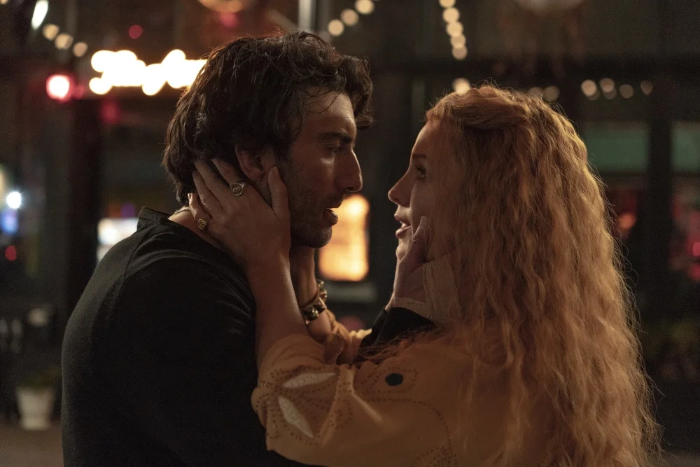 Justin Baldoni e Blake Lively contracenam no filme 'É Assim Que Acaba'.