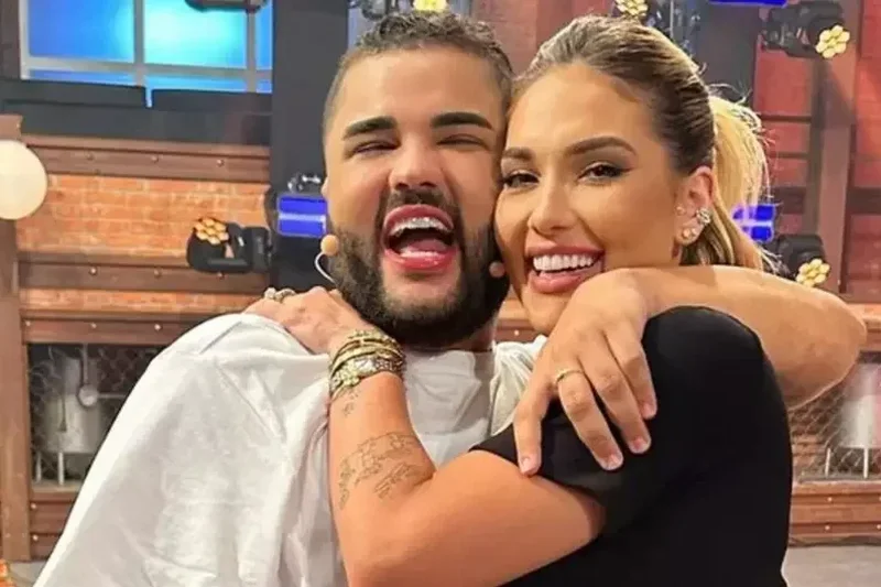 Lucas Guedez e Virginia Fonseca