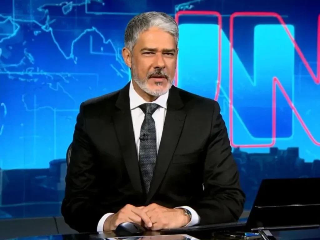 Ao vivo, William Bonner revela motivo da sua saída do Jornal Nacional