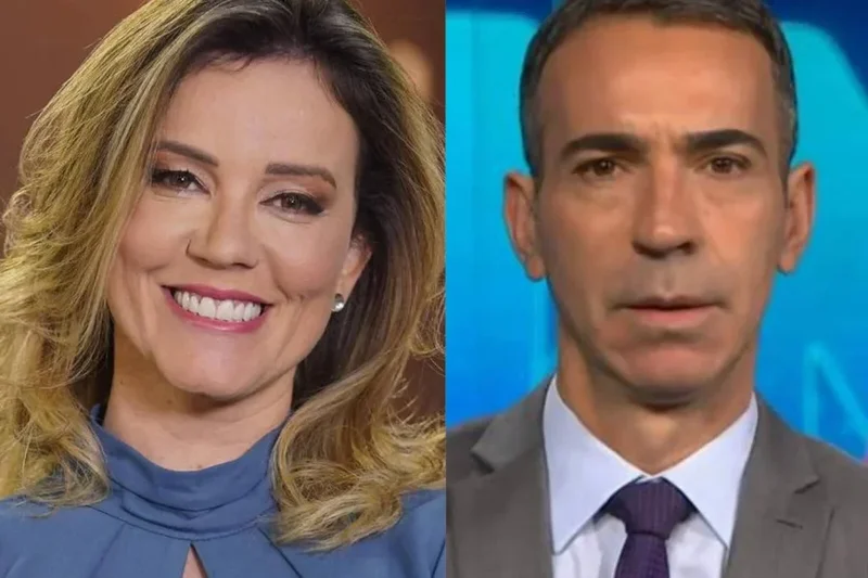 Globo quer Natuza Nery no lugar de César Tralli na GloboNews