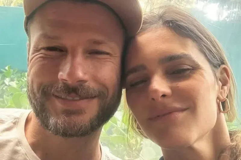 Rodrigo Hilbert ao lado da esposa Fernanda LIma