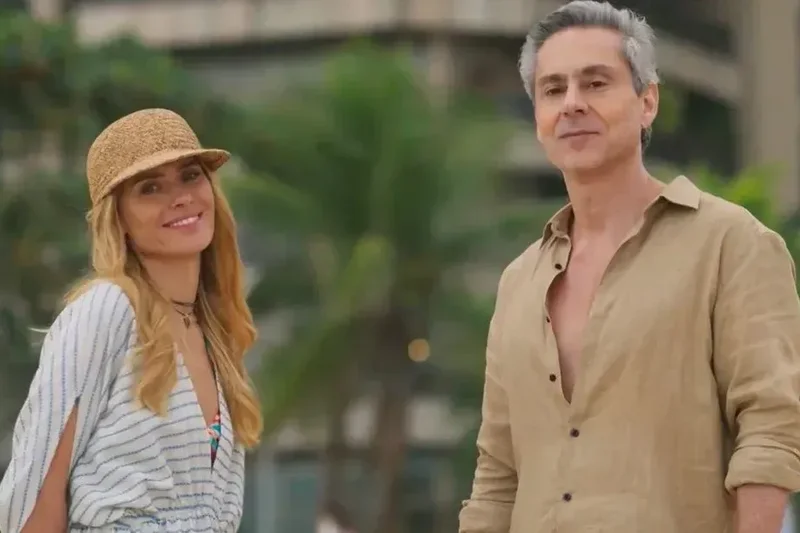 Leila e Marco Aurélio em Vale Tudo