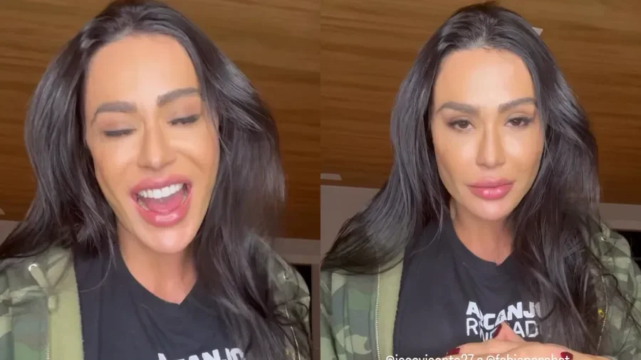 Gracyanne Barbosa nega affair com João Vicente de Castro
