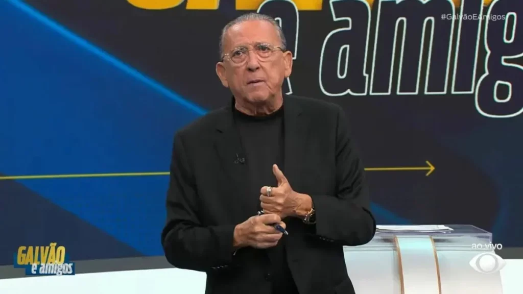 Band crava data de despedida de Galvão Bueno, mas antes narrador é liberado para o Teleton
