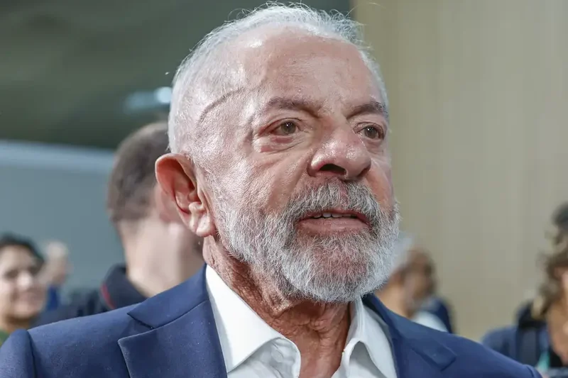 Presidente Luiz Inácio Lula da Silva antes