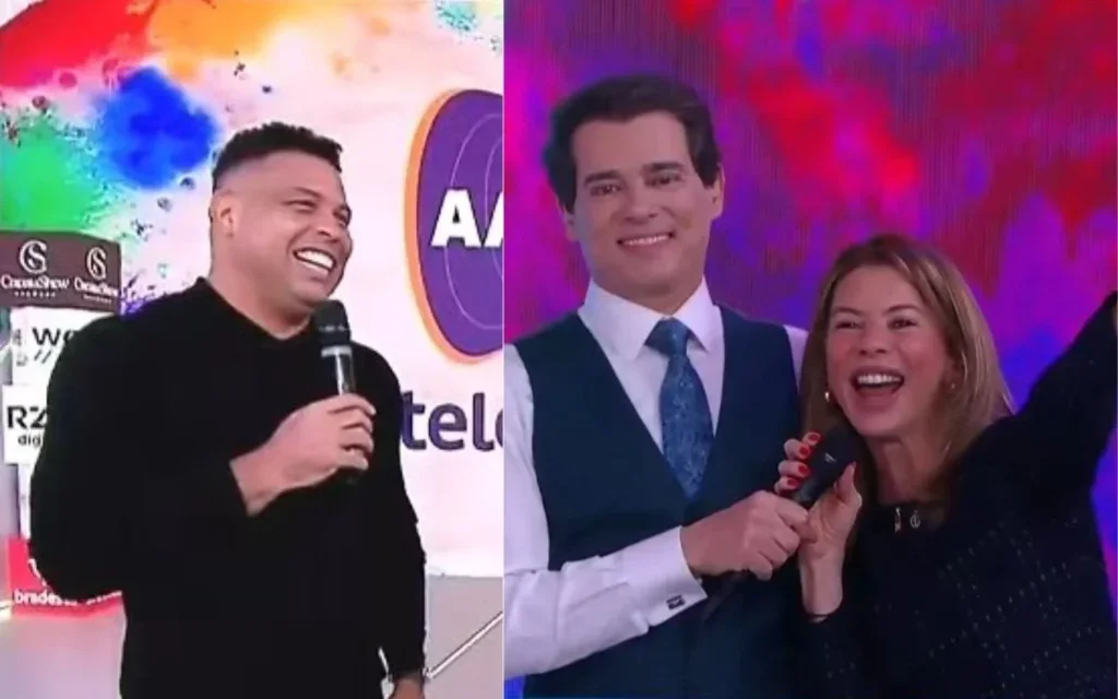 Ronaldo Fenômeno pede emprego e é contratado ao vivo no SBT